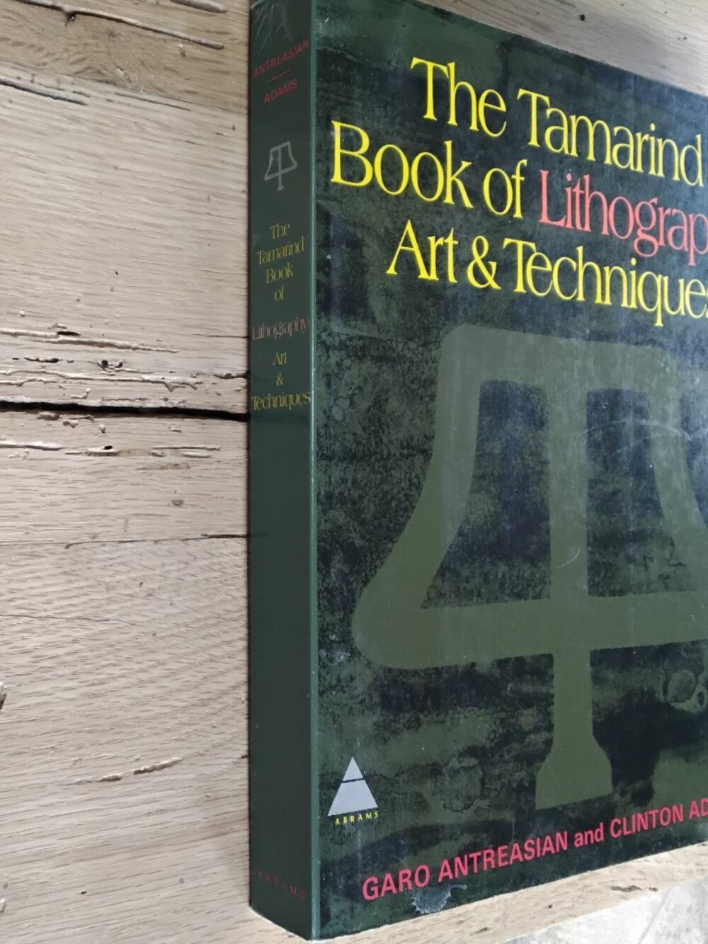 the Tamarind Book of Lithography ANTREASIAN  Adams Art and techninques